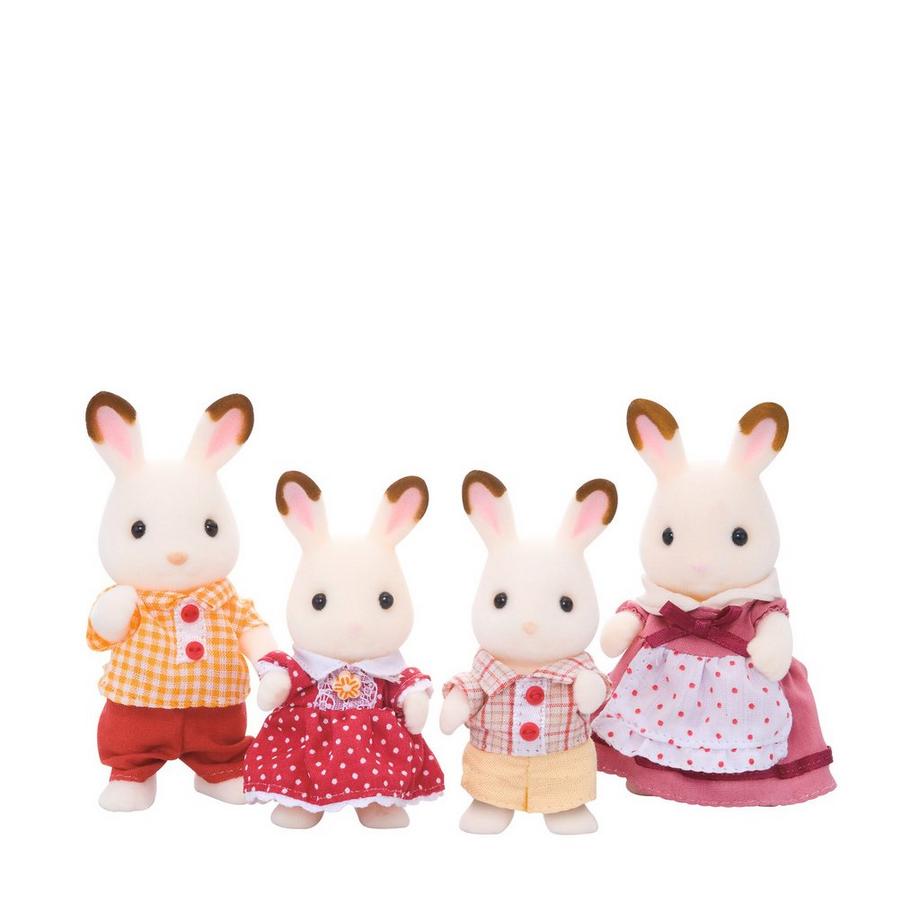 Sylvanian Families  Famille de lapins en chocolat 