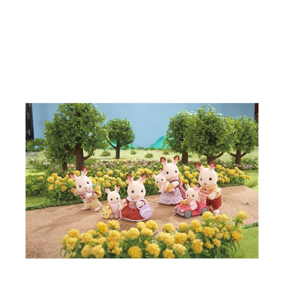Sylvanian Families  Famille de lapins en chocolat 
