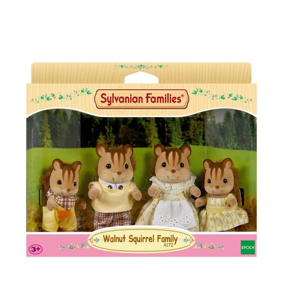 Sylvanian Families  Walnuss Eichhörnchen Familie 