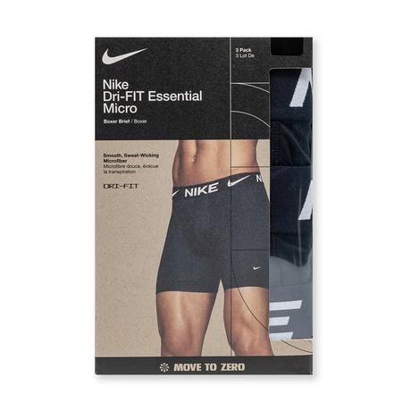 NIKE Essential Micro Boxer 3er Slip en microfibre 