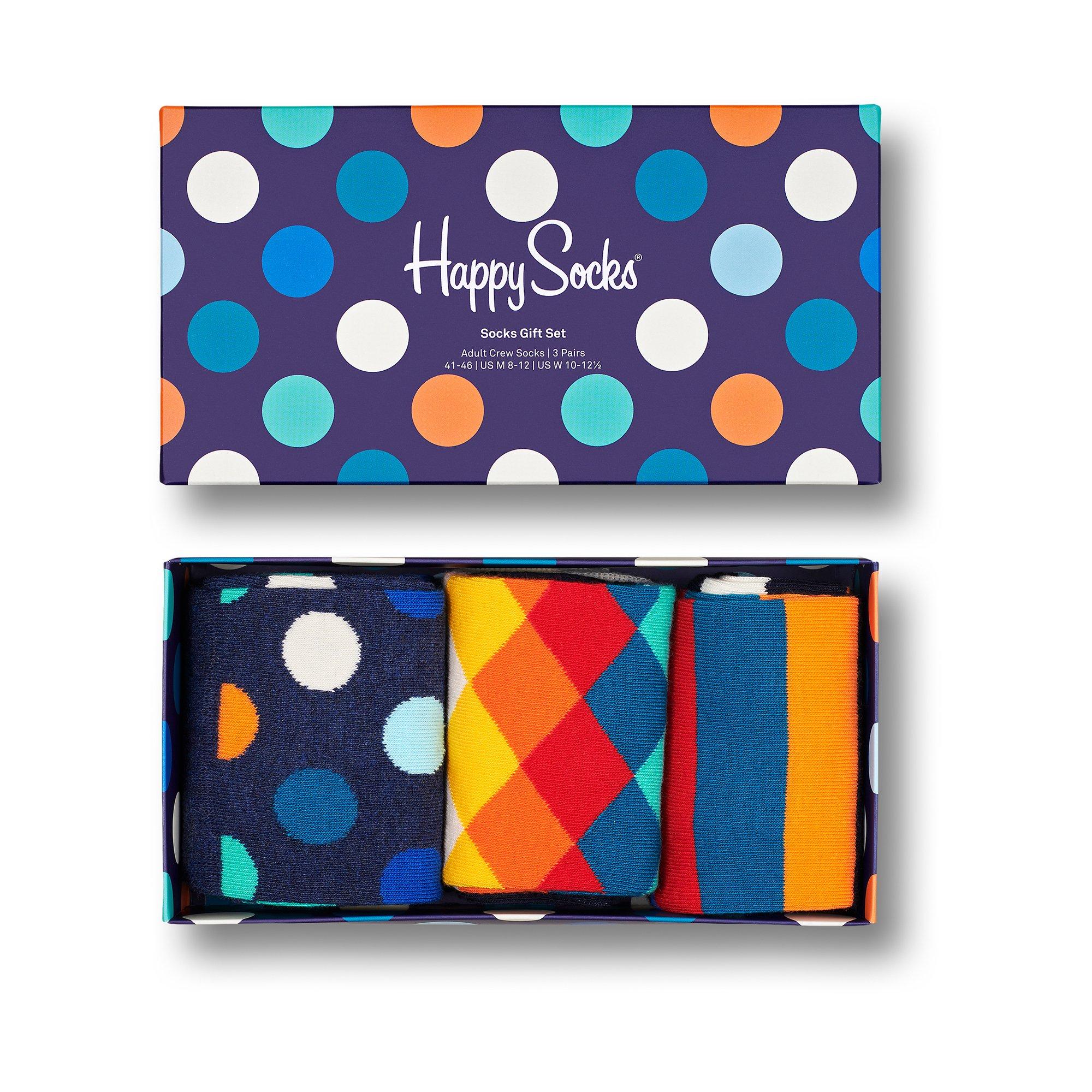 Happy socks deals three pack