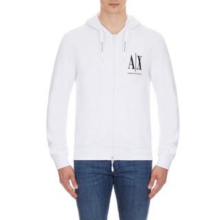 Armani Exchange Hoody Zipper Felpa con Cappuccio  
