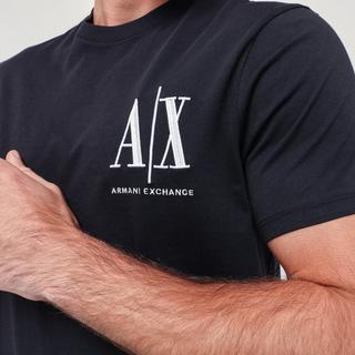 Armani Exchange  T-shirt girocollo, maniche corte 