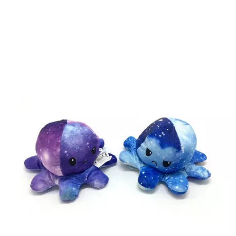 NA  Peluche reversibile Mood Octopus, modelli assortiti Multicolore