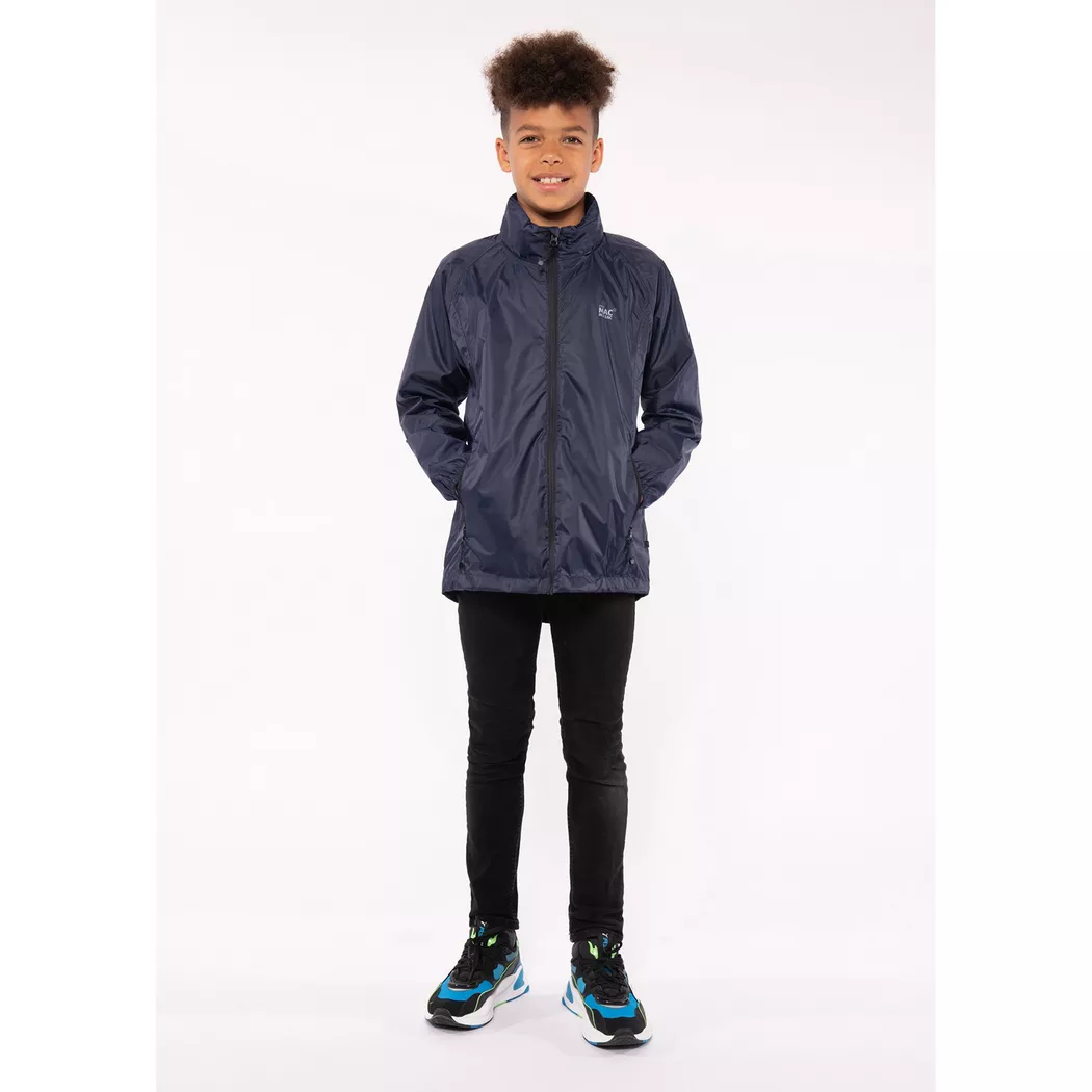 Mac in a Sac - Regenjacke, Mac in a Sac Packable Regenjacke, 5-7A, Marine