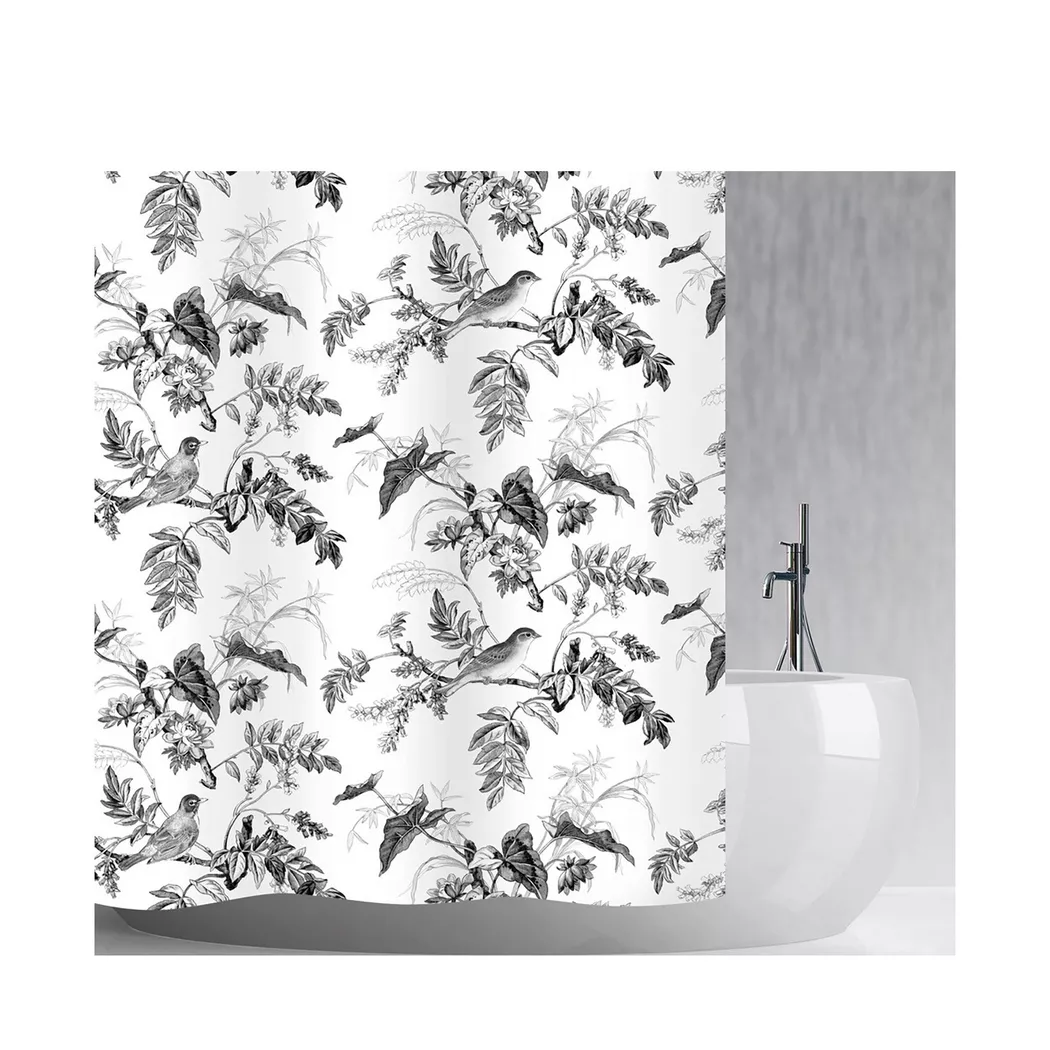 My Bath - Duschvorhang, 180X180CM, Dunkelgrau