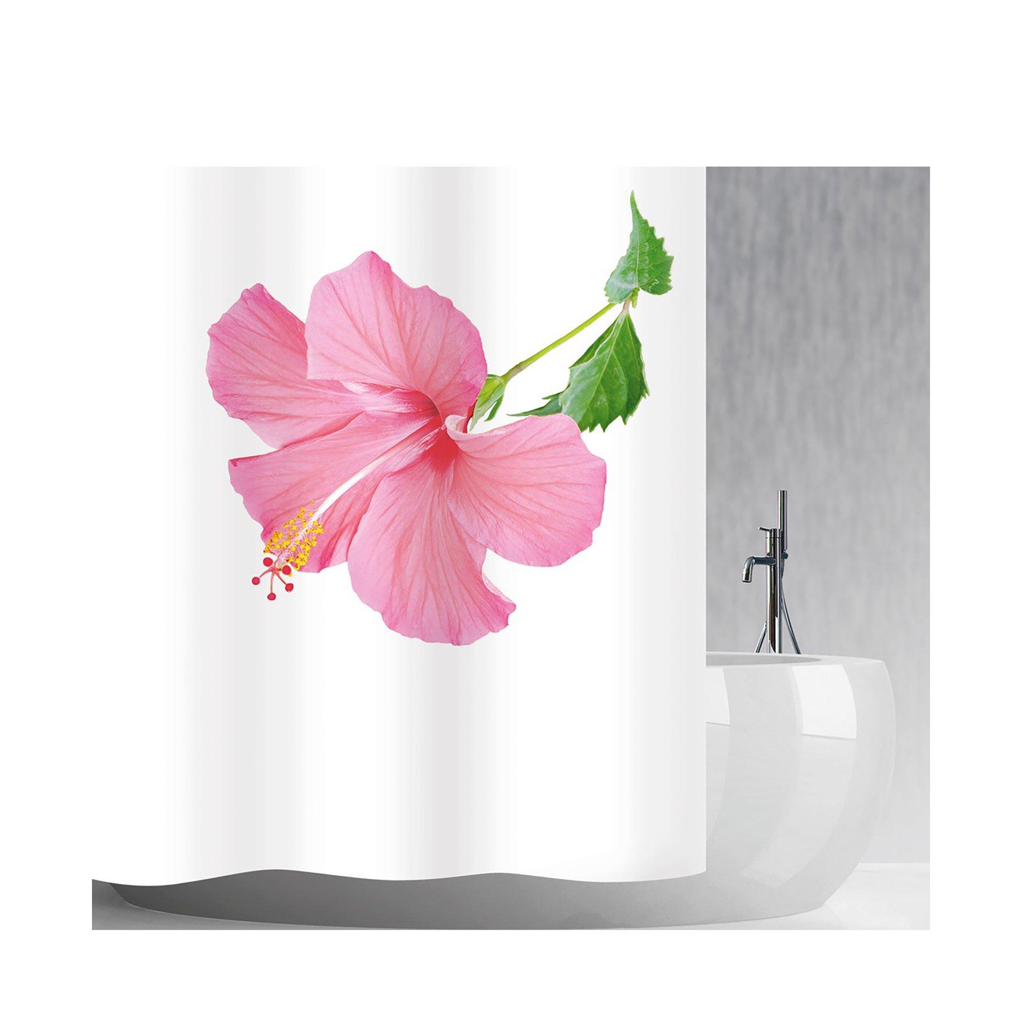 Image of My Bath Duschvorhang Hibiskus - 120X200CM