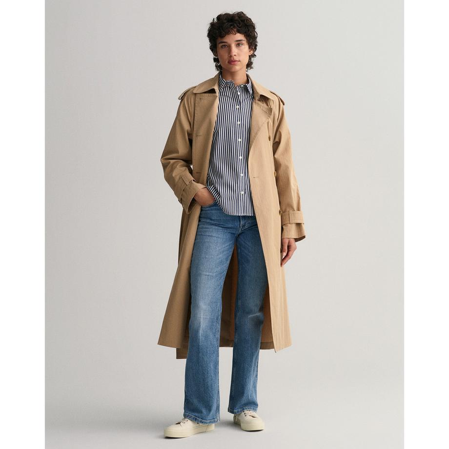 GANT Camicetta a Righe Maniche Lunghe  