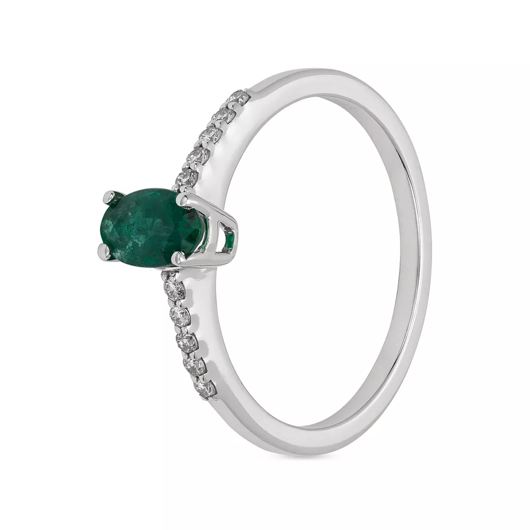 ZEN DIAMOND - Ring, 58, Weissgold 5