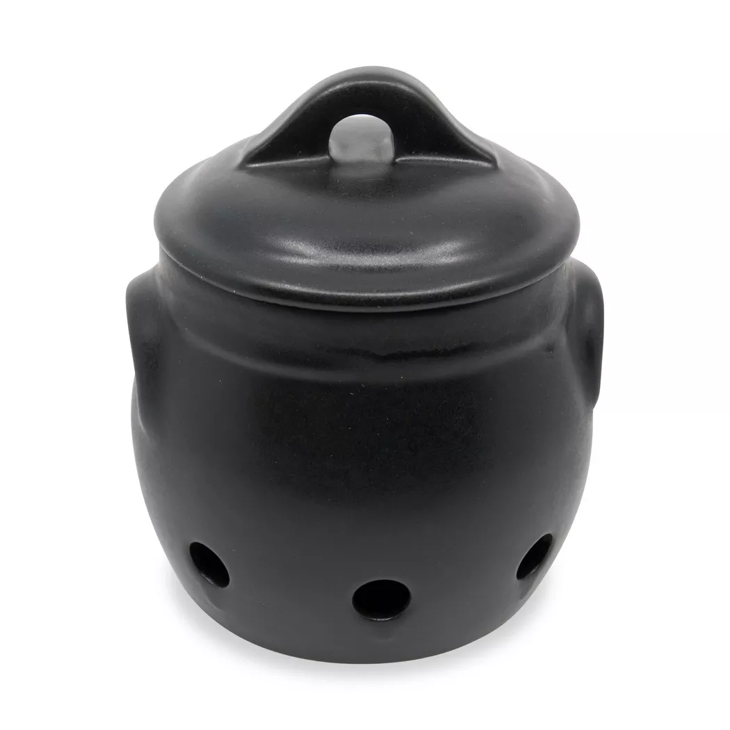 Manor - Knoblauchtopf, 14x17cm, Black