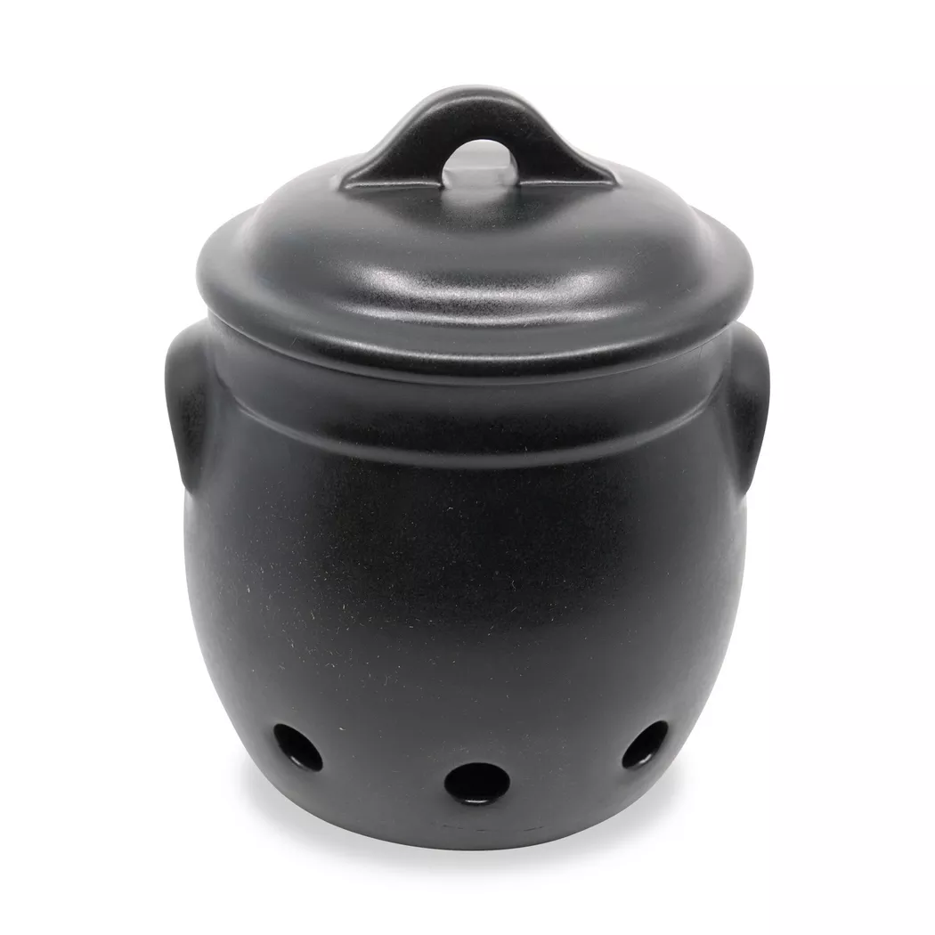 Manor Onion Pot Black 16x19cm