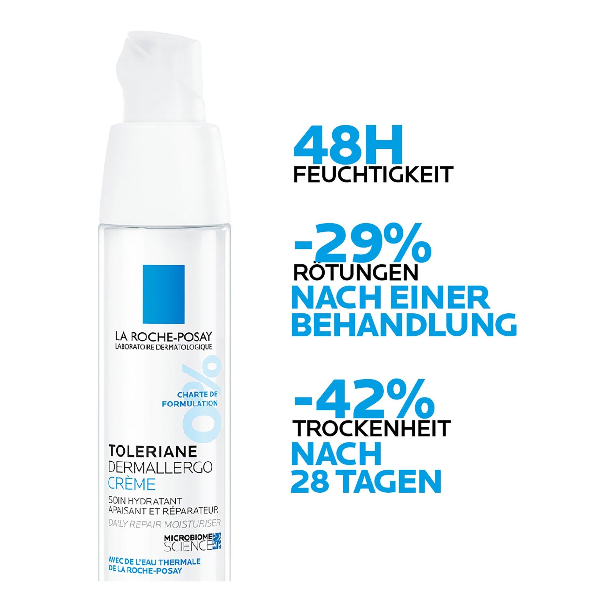 LA ROCHE POSAY  Tolériane Ultra Dermallergo Fluid Toleriane Dermallergo Fluide Hydratant Apaisant Réparateur  