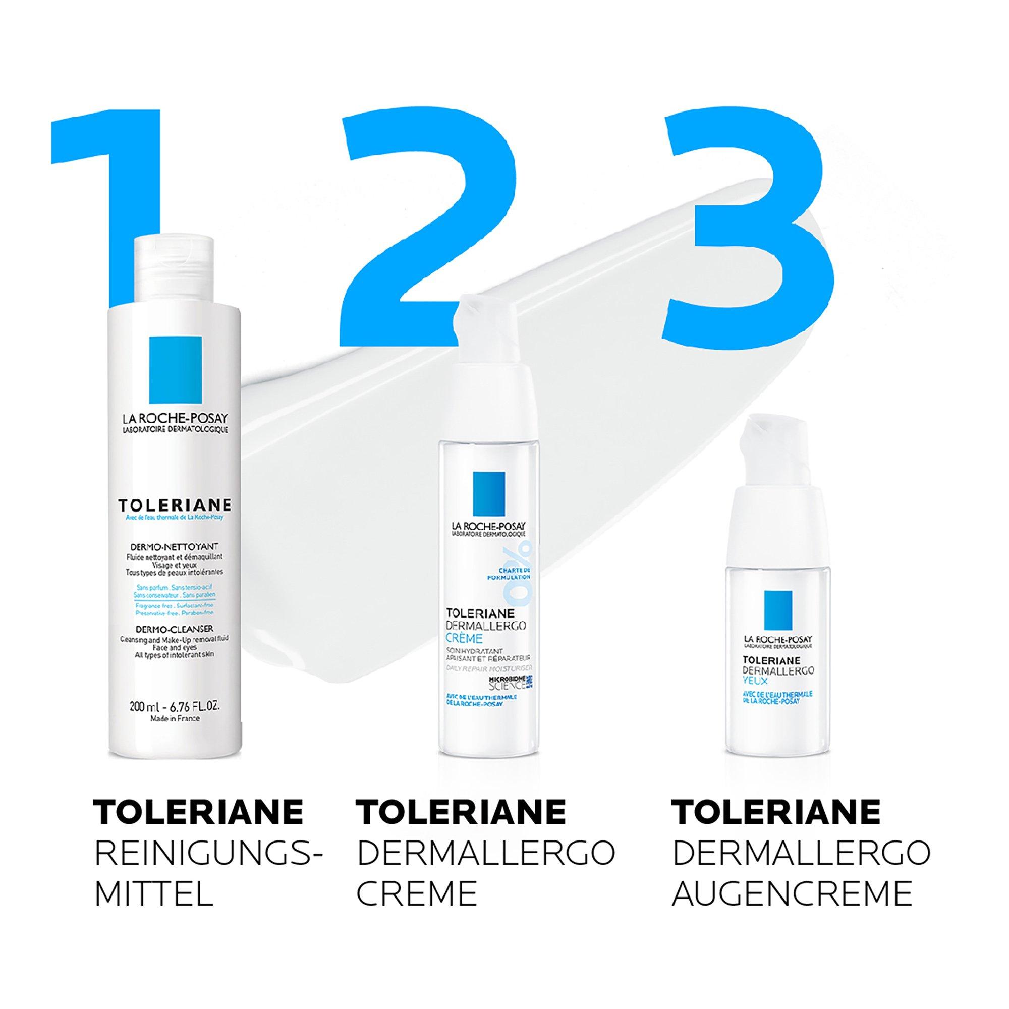 LA ROCHE POSAY  Tolériane Ultra Dermallergo Fluid Toleriane Dermallergo Fluide Hydratant Apaisant Réparateur  
