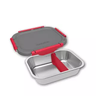 König Heizbare Lunchbox HeatsBox Grau
