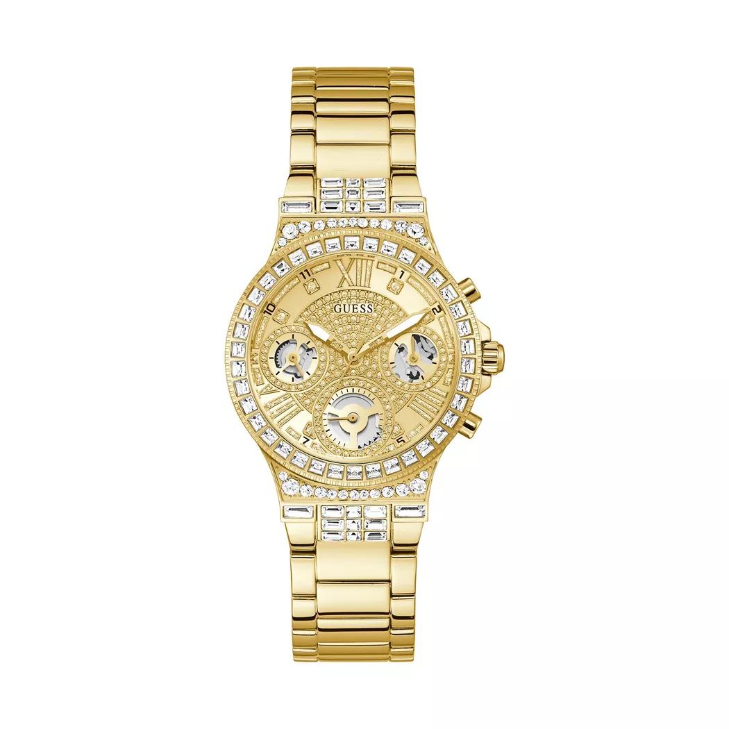 Guess - Multifunktionsuhr, Moonlight, 36mm, Gold