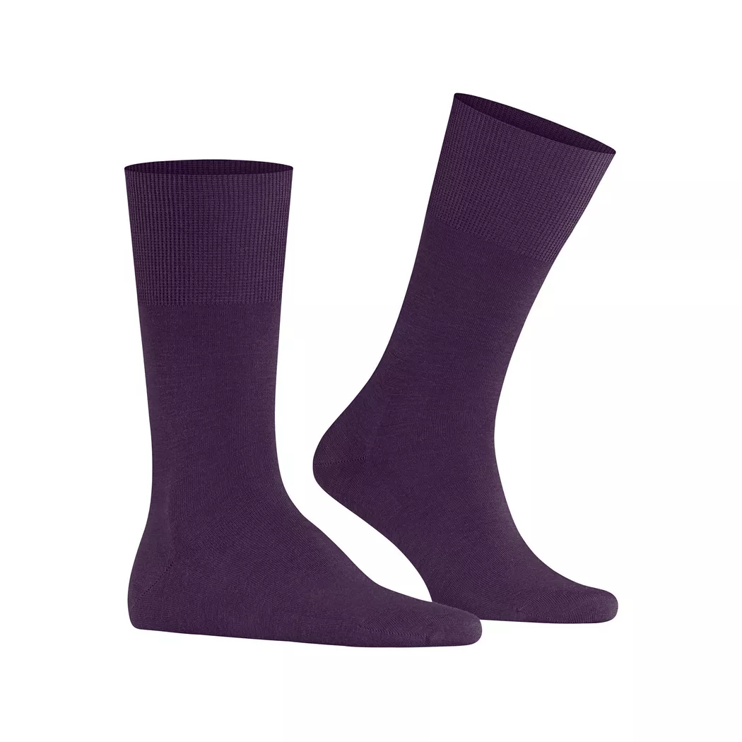Falke - Wadenlange Socken, für Herren, Weinrot, Größe 41-42