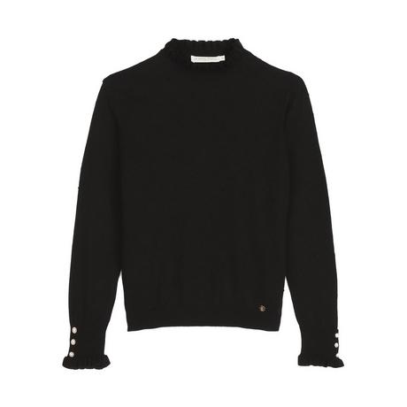 La Petite Etoile Solferinos Maglione Collo con Volant  