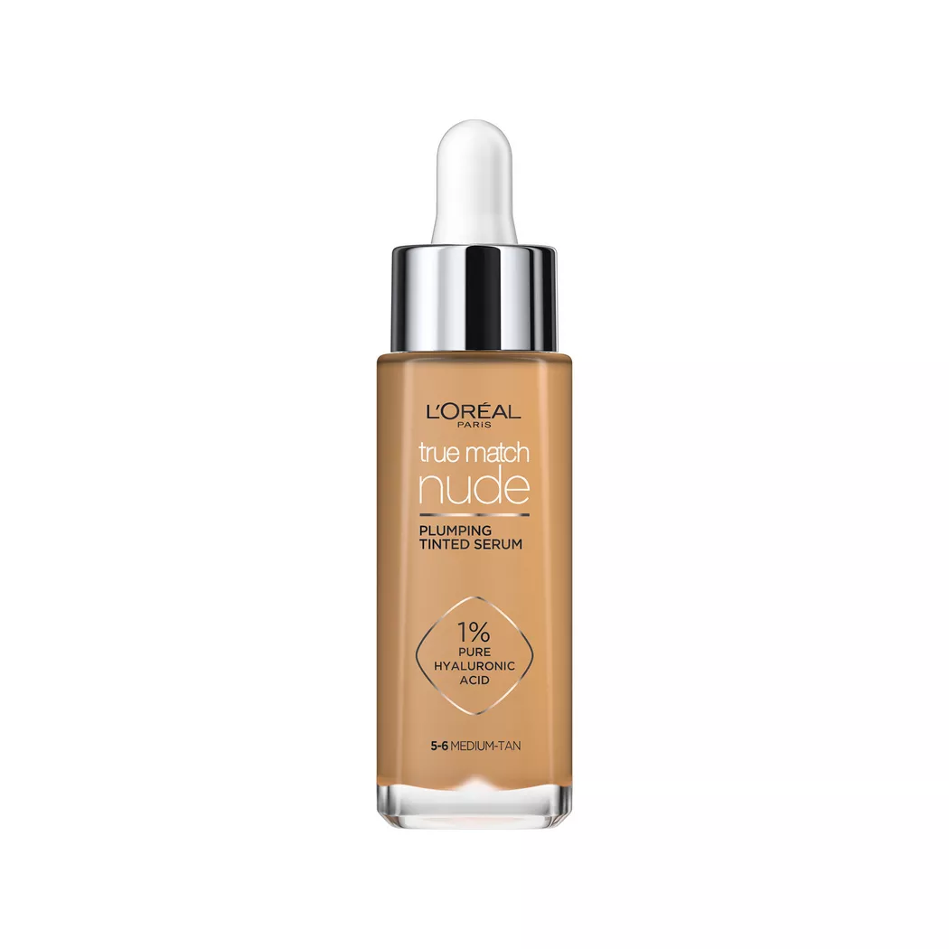 L'OREAL - True Match Aufpolsterndes Getöntes Serum, 30 ml, - Mittel-Dunkel