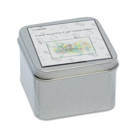 Manor Aiguille à tricoter Boutons d'épingles dans la boîte 