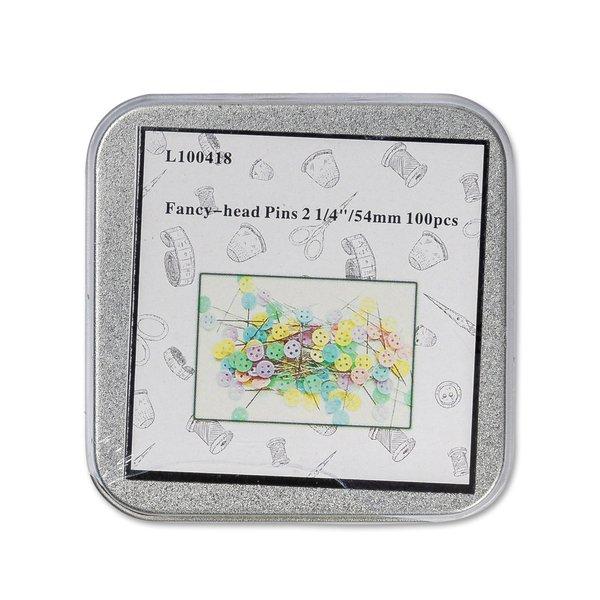 Manor Spillo Perni pulsanti nella scatola 