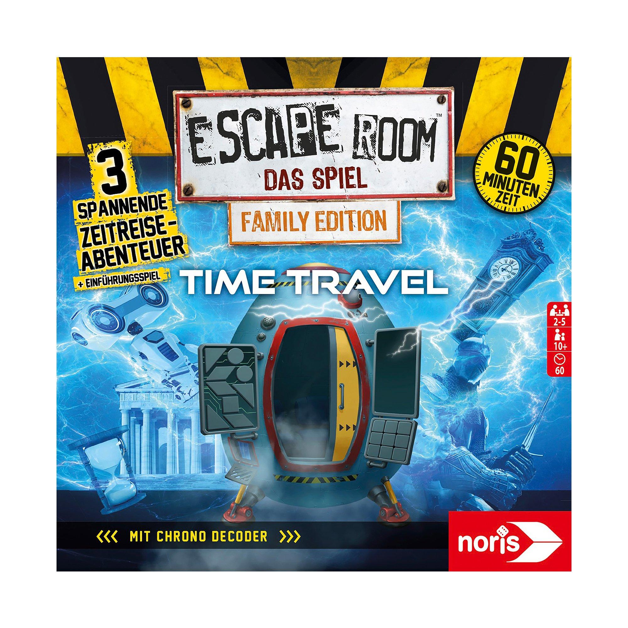 Image of noris Escape Room Timetravel, Family Edition, Deutsch