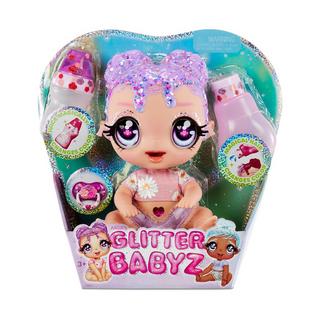 MGA  Glitter Babyz Puppe - Lila Wildbloom 