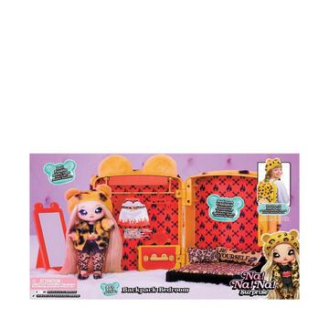 Na! Na! Na! Surprise 3-in-1 Backpack Bedroom Series 2 Playset- Jennel Jaguar