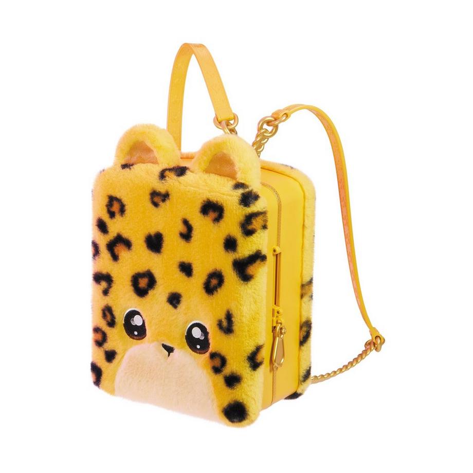 MGA  Na! Na! Na! Surprise 3-in-1 Backpack Bedroom Series 2 Playset- Jennel Jaguar 