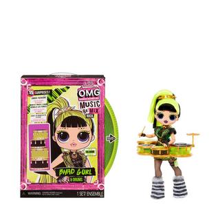 MGA  L.O.L. Surprise OMG Remix Rock - Bhad Gurl e tamburi, Pacchetto a sorpresa 