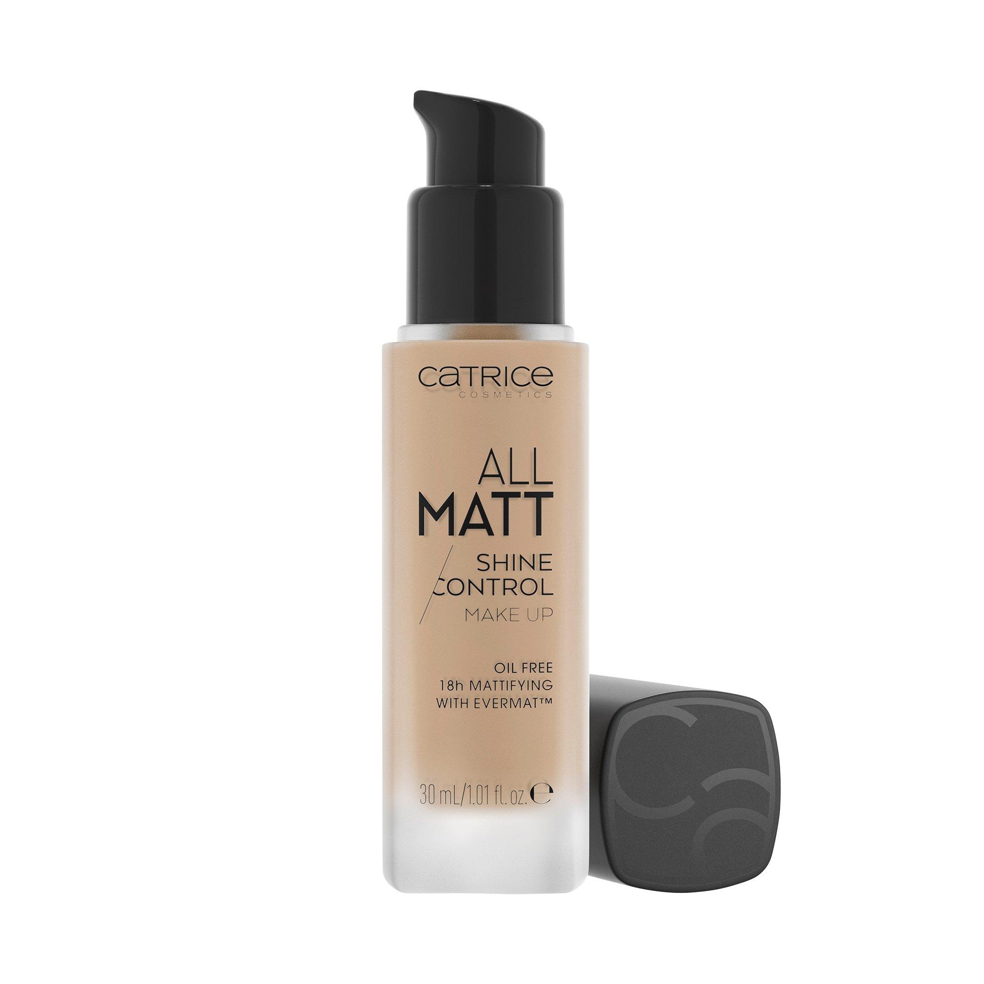 Image of All Matt Shine Control Make Up Damen N Neutral Amber Beige 30ml