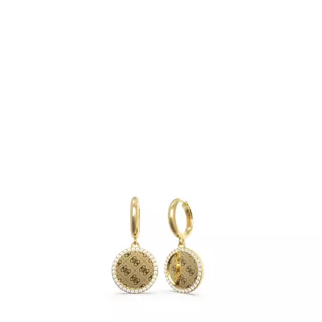 GUESS ROUND HARMONY Boucles d'oreilles Or
