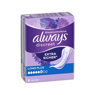 always Discreet  Inkontinenzeinlagen Long Plus 
