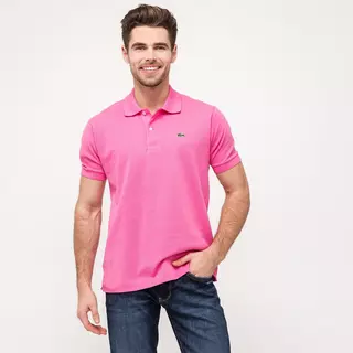 LACOSTE Polo, manches courtes  Framboise
