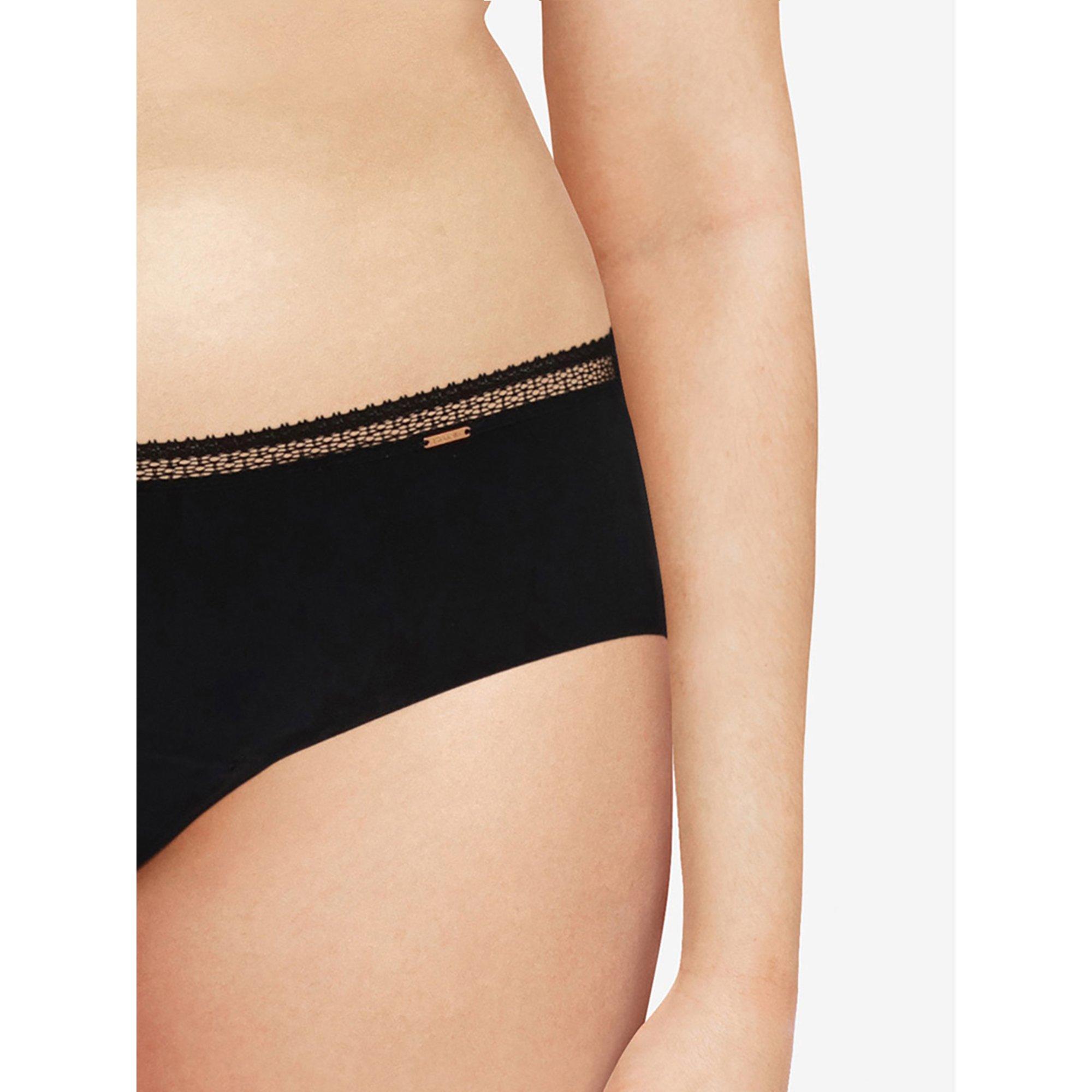 Chantelle Life Period Graph Slip mit hoher Taille und Spitze  