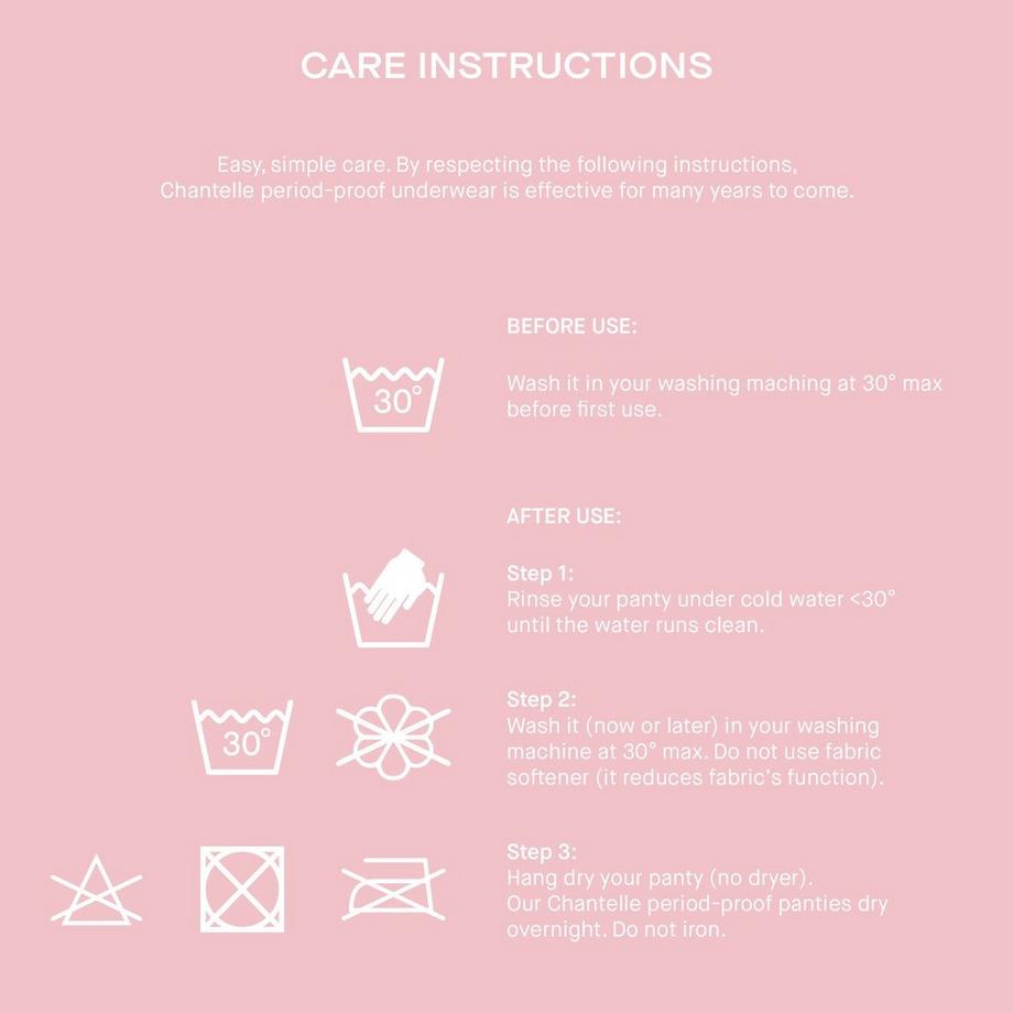 Chantelle Life Period Graph Slip Taille Haute Dentelle  