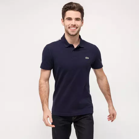 LACOSTE Polo, manches courtes 0 Marine 2