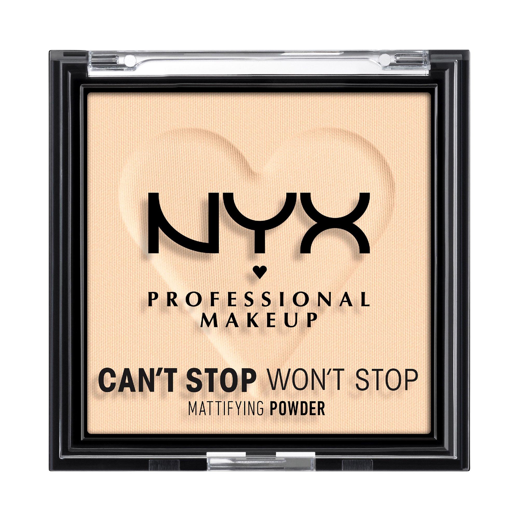 Image of NYX-PROFESSIONAL-MAKEUP Can't Stop Won't Stop Can?t Stop Won?t Stop Mattifying Powder - 6g