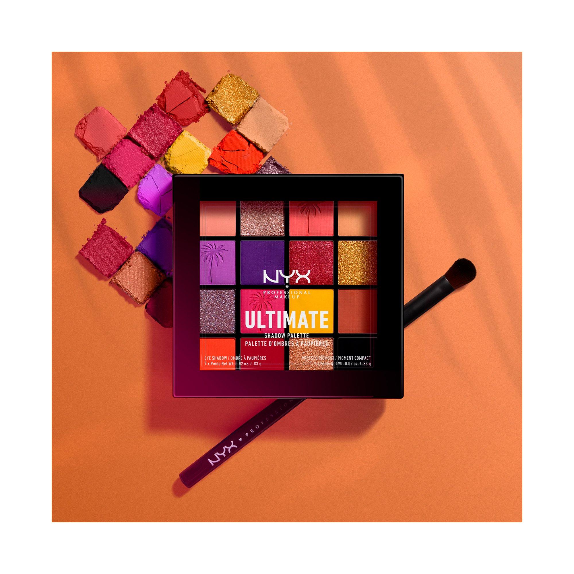 NYX-PROFESSIONAL-MAKEUP  Ultimate Shadow Palettes de Fards à Paupières Festival 