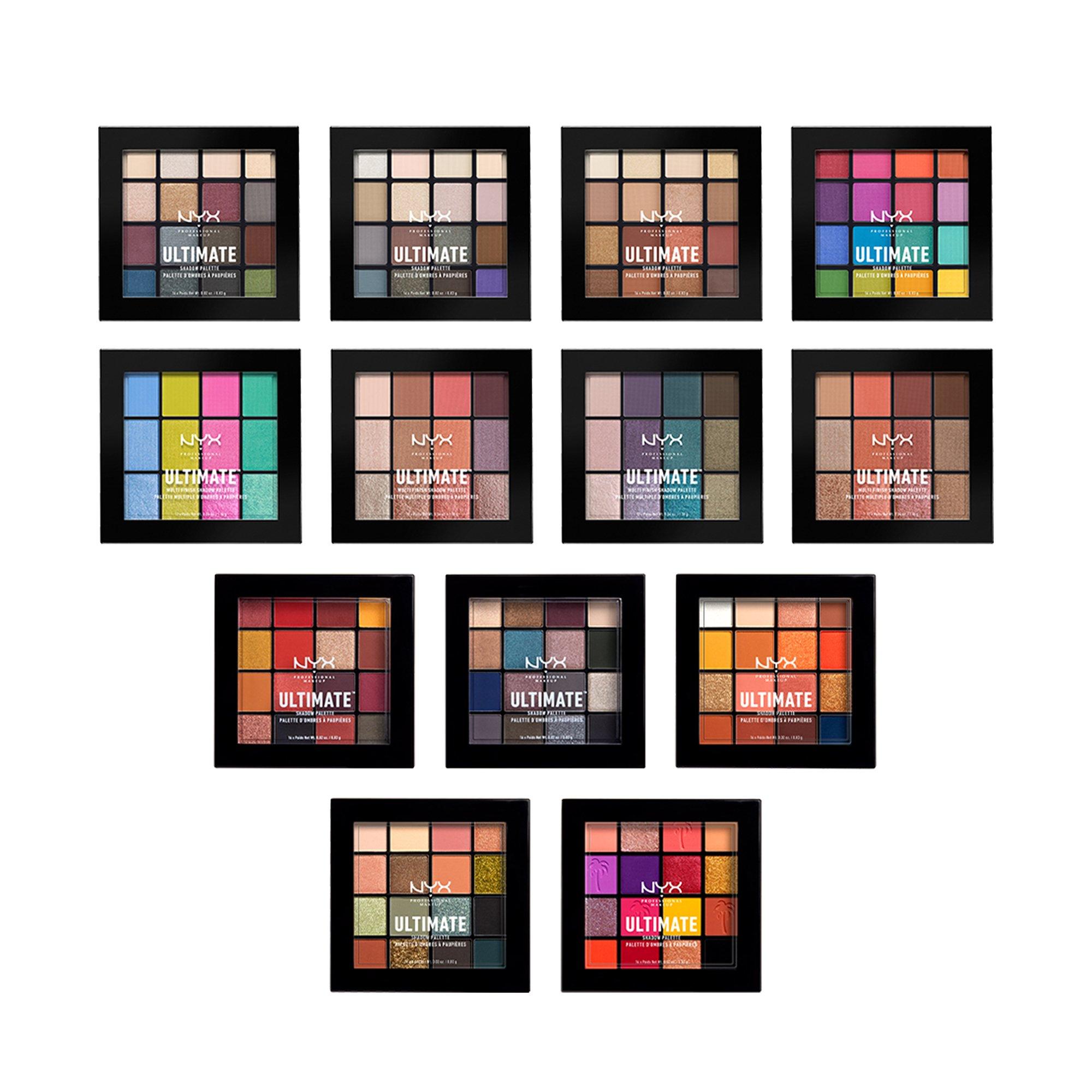 NYX-PROFESSIONAL-MAKEUP  Ultimate Shadow Palettes de Fards à Paupières Festival 
