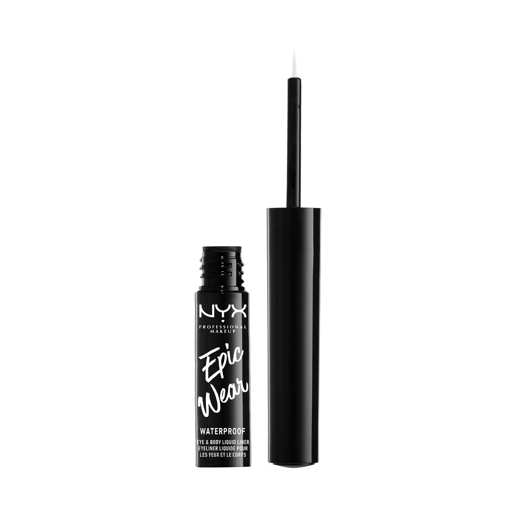 NYX-PROFESSIONAL-MAKEUP - Epic Wear Metallic Liquid Liner, 3.5 ml, Silver Metal