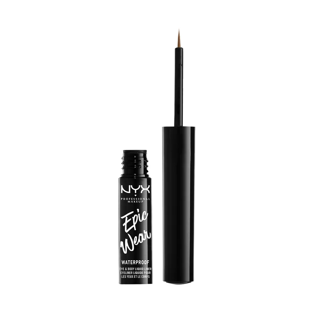 NYX-PROFESSIONAL-MAKEUP - Epic Wear Metallic Liquid Liner, 3.5 ml, Brown Metal