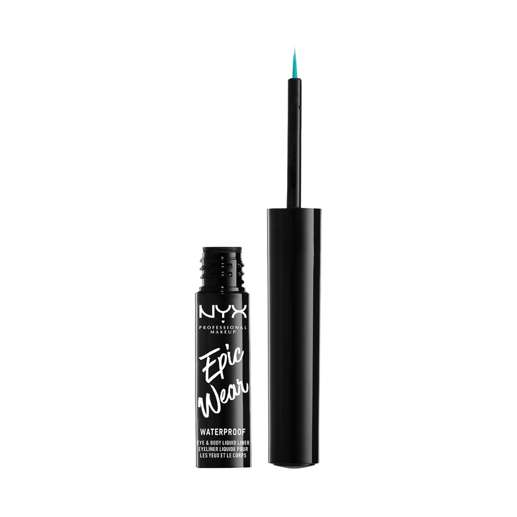 NYX-PROFESSIONAL-MAKEUP - Epic Wear Metallic Liquid Liner, 3.5 ml, Teal Metal