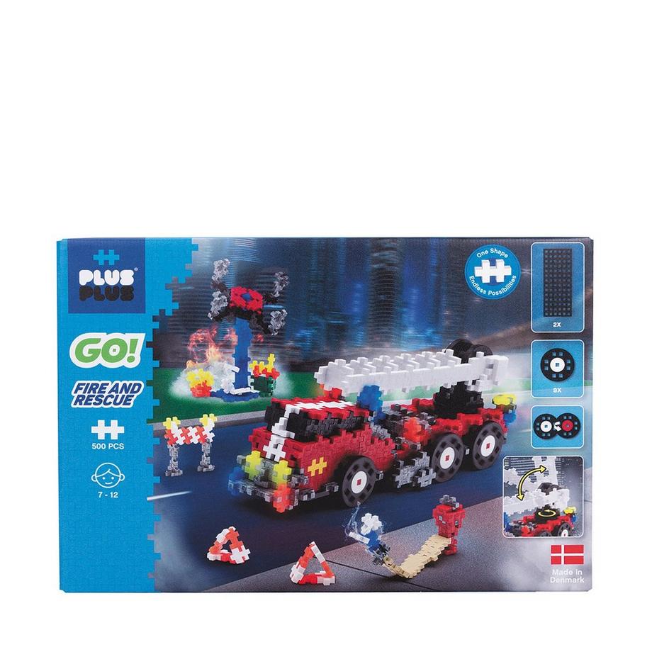 PlusPlus  Feuerwehrauto, 500 Teile 
