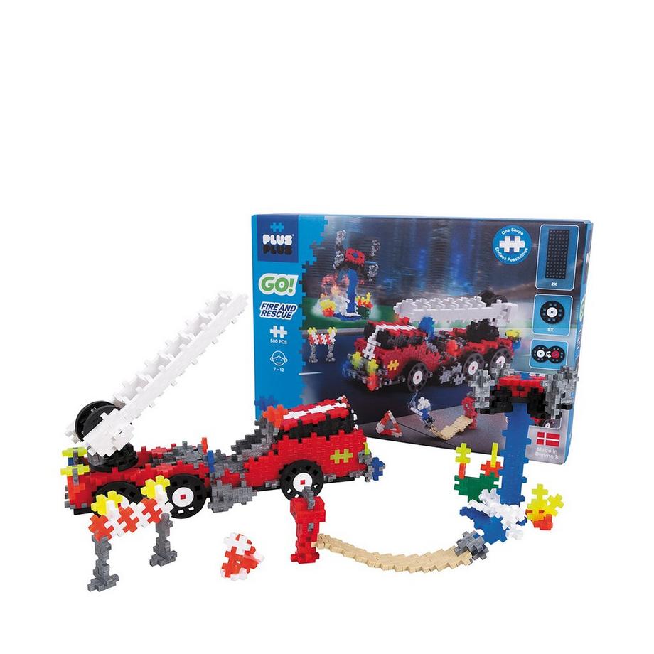 PlusPlus  Feuerwehrauto, 500 Teile 