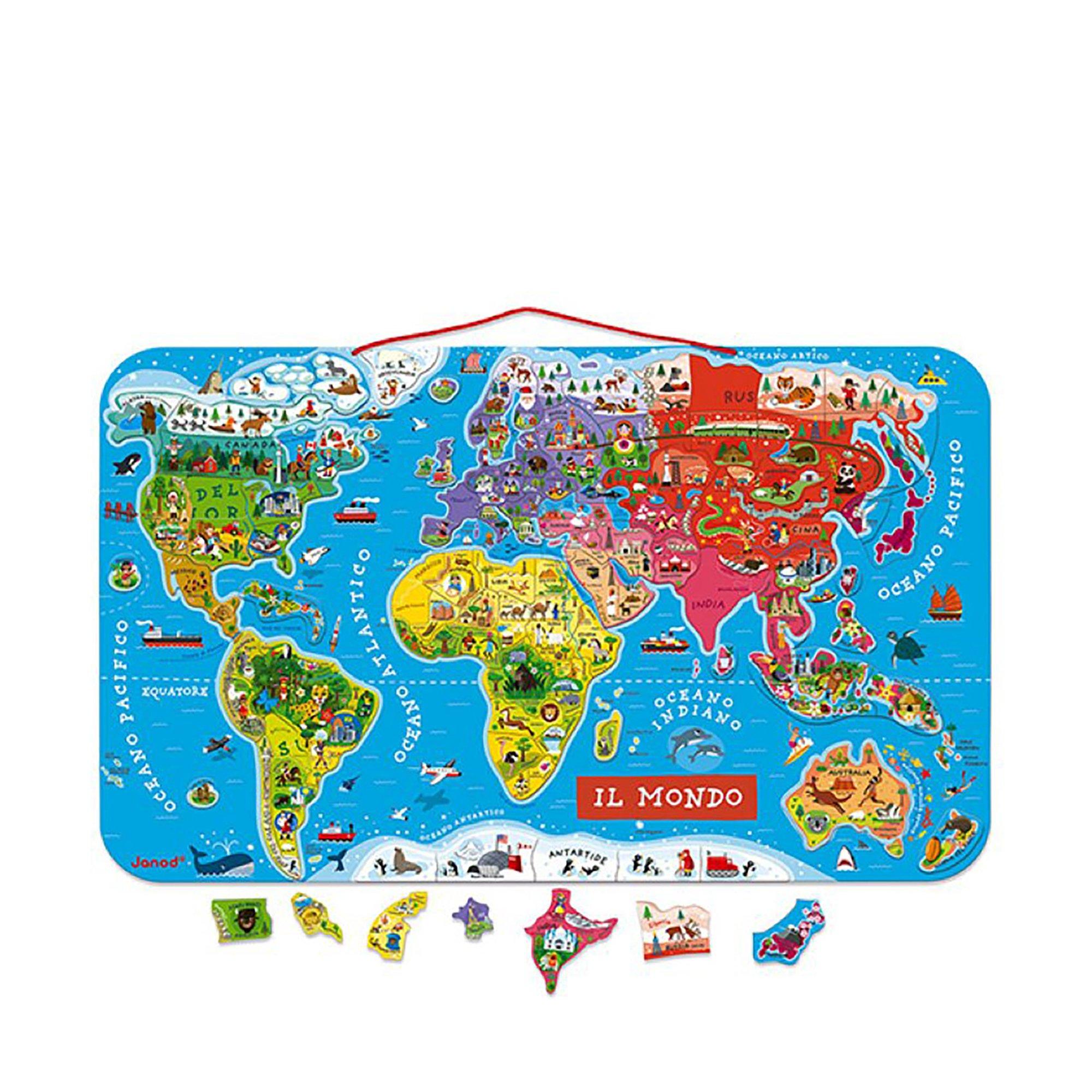 Image of Mappamondo magnetico, Italienisch Multicolor