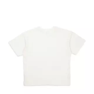Manor Kids T-shirt, col rond, manches courtes  Blanc