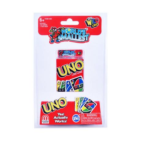 World Smallest  Uno 