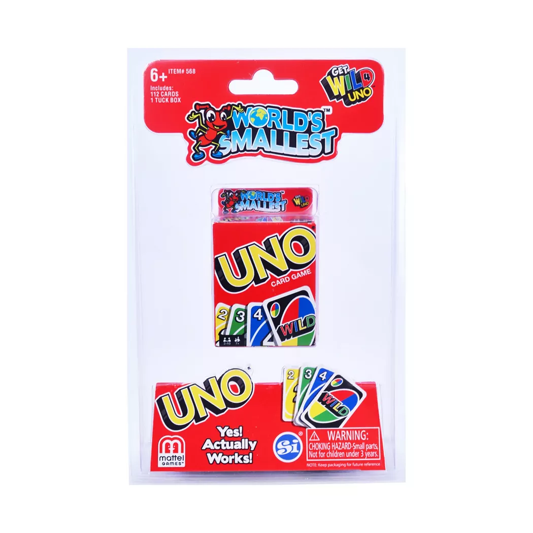 World Smallest - Uno, Multicolor