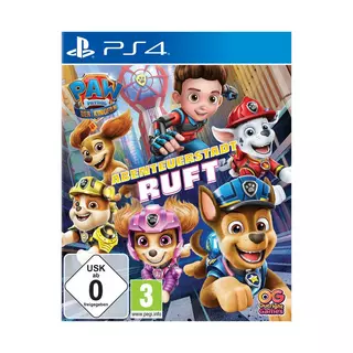 PAW PATROL THE MOVIE TO THE RESCUE D ADVENTURE CITY PS4 FR NEW