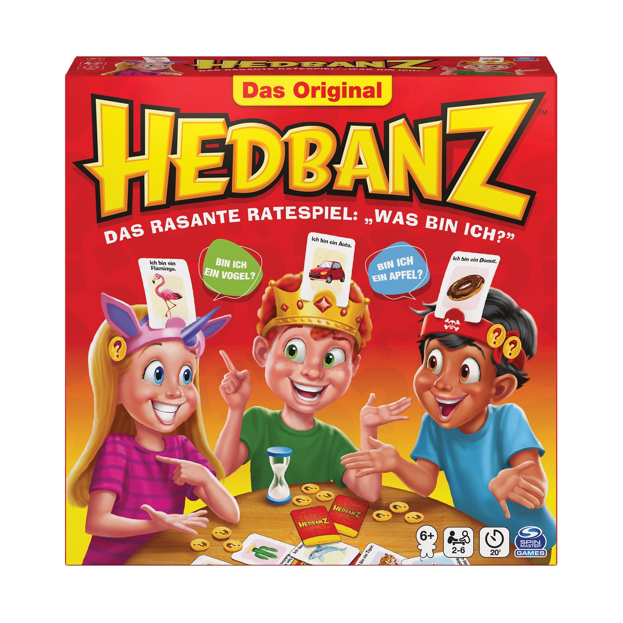 Image of SPIN MASTER GAMES Hedbanz - das rasante Ratespiel für die ganze Familie